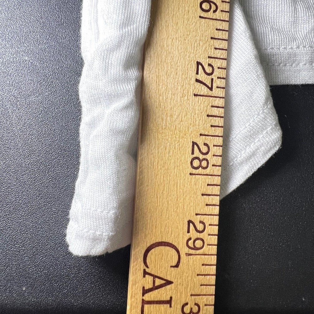 Cotton On White Long Sleeve Top‎ Mens Size S Essi 2 L/S Viscose Blend Casual - Picture 12 of 12
